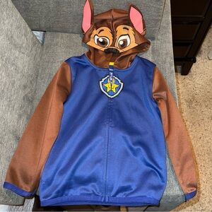 Paw Patrol Chase Toddler Fleece Zipper Hoodie, 4T